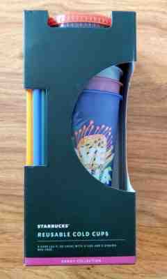 2020 Starbucks Hawaii Collection - 24oz Reusable Cold Cups (5 Pack) - Sold on eBay Oct 05, 2021 for $15.00