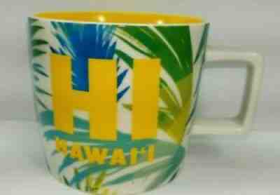 Starbucks HI Hawaii Collection Ceramic Mug 2016 14 oz - Sold on eBay Nov 07, 2021 for $15.00