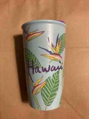 Starbucks Hawaii Ceramic Tumbler With Bird's Of Paradise, 12 oz. - Sold on eBay Nov 02, 2021 for $14.99