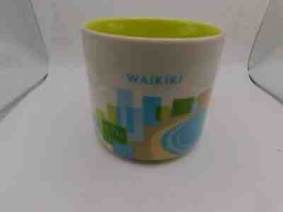 Starbucks Coffee You Are Here WAIKIKI Mug Cup 14 oz 2014 Hawaii - Sold on eBay Nov 12, 2021 for $14.99