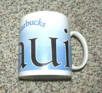 2004 STARBUCKS MAUI HAWAII CITY COLLECTORS SERIES COFFEE MUG - Sold on eBay Oct 11, 2021 for $14.95
