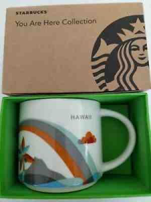 Starbucks Hawaii - You Are Here Collection Coffee Mug with Rainbow and Diamon... - Sold on eBay Oct 17, 2021 for $14.20