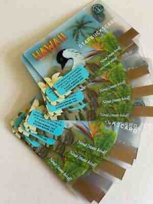 STARBUCKS GIFT CARD 2008 " HAWAII' NENE STATE BIRD " RARE~ MINTð??¥VHTF OLD LOGO - Sold on eBay Sep 27, 2021 for $12.99
