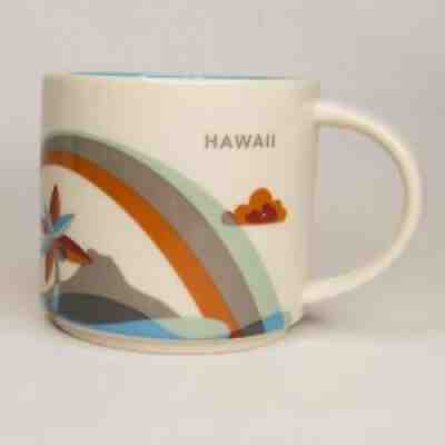 Starbucks Hawaii Coffee Mug You Are Here Collection 14 oz Cup 2015 - Sold on eBay Nov 11, 2021 for $12.50