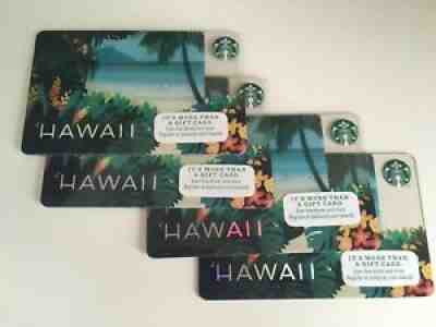 Starbucks 2014 Hawaii gift - Diamond Head design LOT OF 4 - Sold on eBay Sep 03, 2021 for $10.99