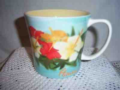Starbucks Hawaii Hibiscus Flower Bone China 16 oz Coffee Mug, 2010 - Sold on eBay Sep 20, 2021 for $10.00