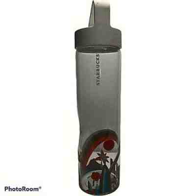 Starbucks Hawaii 2016 "You Are Here" Glass Water Bottle 18.5 oz - Sold on eBay Oct 13, 2021 for $9.00