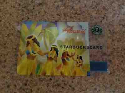 2006 STARBUCKS Hawaii HULA Girls Gift Card 2d RARE Version No Swipes Nr MINT - Sold on eBay Oct 12, 2021 for $6.00