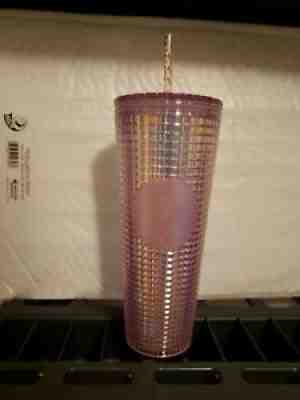 Starbucks 2020 Holiday - Studded Grid Cold Cup Tumbler - Venti - Hot Pink - Sold on eBay Sep 10, 2021 for $30.00