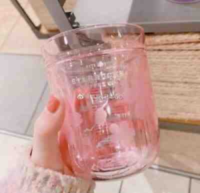 Hot Japan Starbucks Pink Sakura Coffee Mug Double-walled CherryBlossom Glass Cup - Sold on eBay Sep 04, 2021 for $27.99