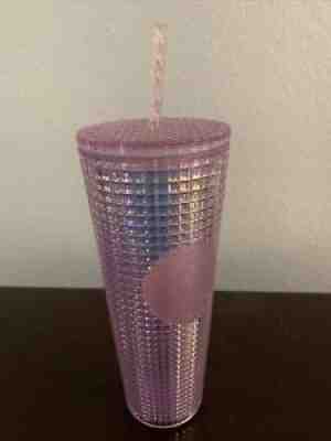 Starbucks 2020 Holiday - Studded Grid Cold Cup Tumbler Venti Hot Pink - Sold on eBay Oct 27, 2021 for $26.99