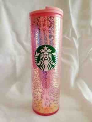 NEW Starbucks Holiday 2020 16oz Pink Multi Bubble Hot Tumbler Cup Christmas - Sold on eBay Aug 31, 2021 for $25.00
