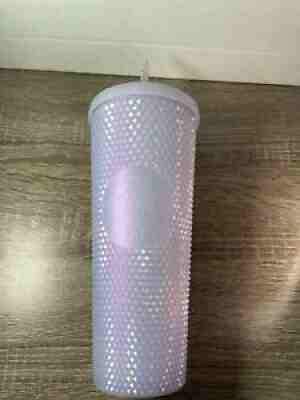 Starbucks 2021 Holiday Icy lilac Bling Studded Cold Cup Tumbler 24oz SHIPS TODAY - Sold on eBay Nov 04, 2021 for $64.99