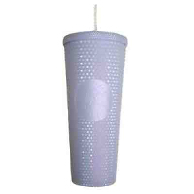 Starbucks 2021 Studded Winter Holiday Icy Lilac Bling Cup Tumbler 24oz NEW!!!ð??¥ - Sold on eBay Nov 04, 2021 for $53.99