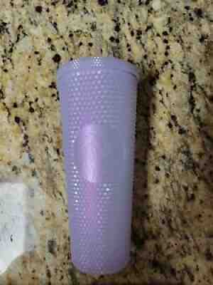 Starbucks 2021 Winter Holiday Icy lilac Bling Studded Cold Cup Tumbler 24oz New - Sold on eBay Nov 04, 2021 for $48.99