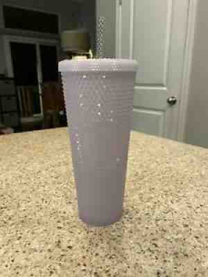 Starbucks 2021 Winter Holiday Icy lilac Bling Studded Cold Cup Tumbler 24oz New - Sold on eBay Nov 16, 2021 for $48.99