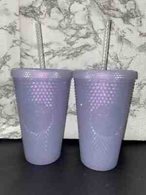 Starbucks 2021 Studded Winter Holiday Icy Lilac Bling Cup Tumbler Grande Newâ¤ï¸ - Sold on eBay Nov 04, 2021 for $39.99