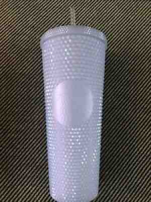 Starbucks New 2021 Holiday Icy White Studded Tumbler Cold Cup 24oz Christmas - Sold on eBay Nov 11, 2021 for $39.00