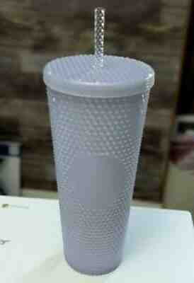 Starbucks 2021 Winter Holiday Icy lilac Bling Studded Cold Cup Tumbler 24oz - Sold on eBay Nov 11, 2021 for $37.99