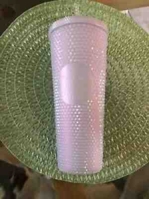 Starbucks 2021 Holiday ICY LILAC Bling Studded Cold Cup Tumbler 24oz - Sold on eBay Nov 05, 2021 for $36.00