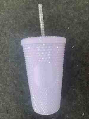 Starbucks 2021 Winter Holiday Icy Bling Studded White Cup Tumbler 16oz Grande - Sold on eBay Nov 04, 2021 for $34.95