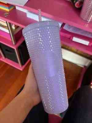 ð??¥ Starbucks Christmas Holiday Icy Lilac White 24oz Venti Studded Tumbler 2021. - Sold on eBay Nov 16, 2021 for $34.00
