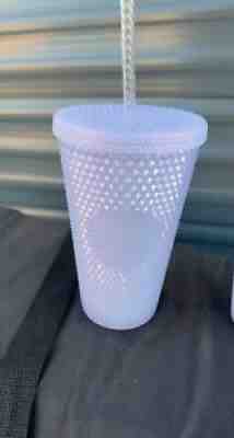 New Starbucks Holiday Icy lilac Bling Studded Cup tumbler 16oz Grande Christmas - Sold on eBay Nov 16, 2021 for $32.00