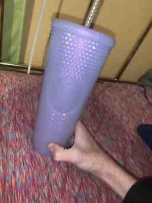 NEW Starbucks Studded Tumbler Icy White Winter 2021 24oz - Sold on eBay Nov 12, 2021 for $28.00