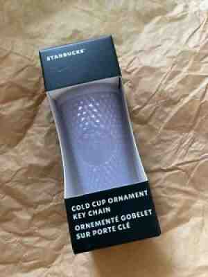 Starbucks 2021 Holiday Mini Studded Tumbler Icy White Cup Ornament Keychain Lmtd - Sold on eBay Nov 05, 2021 for $26.00
