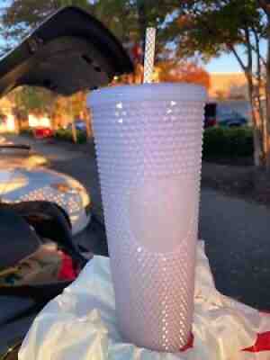 Starbucks 2021 Holiday Iridescent Studded 24oz Iced cup - Sold on eBay Nov 17, 2021 for $26.00