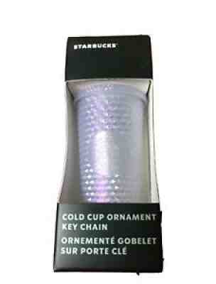 Starbucks 2021 Holiday Mini Studded Tumbler Icy White Cup Ornament Keychain - Sold on eBay Nov 06, 2021 for $25.00