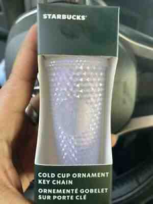 Starbucks 2021 Holiday Mini Studded Tumbler Icy White Cup Ornament Keychain Lmtd - Sold on eBay Nov 06, 2021 for $25.00