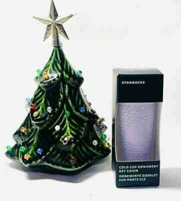 Starbucks Holiday 2021 White Frost Studded Ornament Keychain BNWT! HTF! - Sold on eBay Nov 06, 2021 for $25.00
