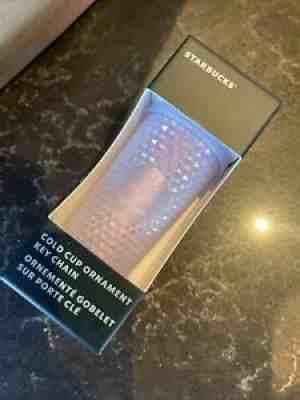 Starbucks Holiday 2021 White Frost Studded Ornament Keychain BNWT! HTF! - Sold on eBay Nov 04, 2021 for $24.99