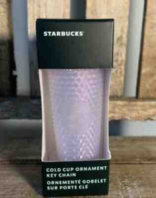 Starbucks Holiday 2021 Icy Studded tumbler ornament/key chain - Sold on eBay Nov 16, 2021 for $24.95