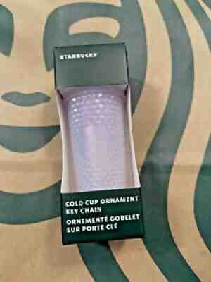 Starbucks 2021 Holiday Mini Studded Tumbler Icy White Cup Ornament Keychain - Sold on eBay Nov 14, 2021 for $19.50