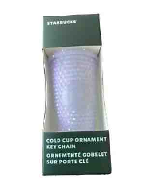 Starbucks Christmas 2021 Icy Ice White Bling Stud Cup Ornament Key Chain Canada - Sold on eBay Nov 15, 2021 for $14.29