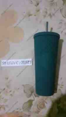 Starbucks Indonesia New Release - Frosted Green Cold Cup 24oz - Studded Cup - Sold on eBay Sep 10, 2021 for $105.00