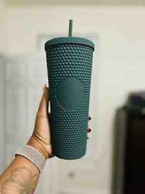 Starbucks Matte Green Studded Tumbler 24oz - Sold on eBay Nov 11, 2021 for $100.00
