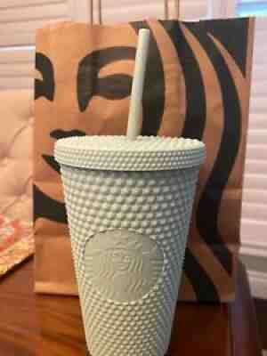 Starbucks 2021 Christmas Â Holiday Studded Tumbler, 16oz Geeen Jeweled - Sold on eBay Nov 05, 2021 for $39.70