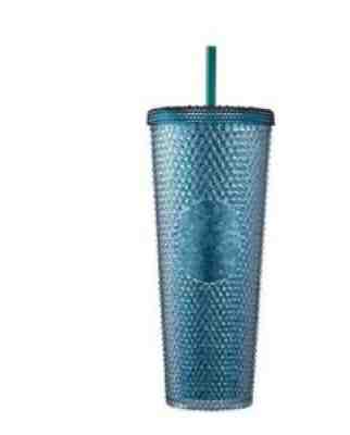 [Starbucks Korea 2021] Victory green bling stud cold cup 710 ml Limited Edition - Sold on eBay Sep 23, 2021 for $30.00
