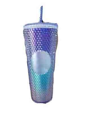 2021 Starbucks Studded Lavender And Green Tumbler Venti Iced 24oz - Sold on eBay Nov 16, 2021 for $27.00
