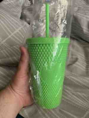 Starbucks Neon Green Diamond Tumbler 2021 Grande 16 Oz Studded Cold Cup Seahawks - Sold on eBay Sep 23, 2021 for $25.00
