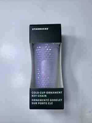 2021 Starbucks Holiday Icy Lilac Ornament Keychain Studded Mini Tumbler ð??² - Sold on eBay Nov 04, 2021 for $25.00