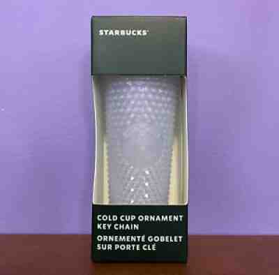 2021 Starbucks Holiday Icy Lilac Ornament Keychain Studded Mini Tumbler - Sold on eBay Nov 04, 2021 for $24.99