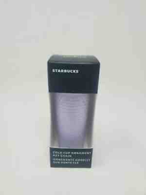 2021 Starbucks Holiday Icy Lilac Ornament Keychain Studded Mini Tumbler - Sold on eBay Nov 04, 2021 for $24.99