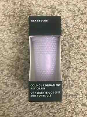 2021 Starbucks Holiday Icy Lilac Ornament Keychain Studded Mini Tumbler - Sold on eBay Nov 16, 2021 for $24.99