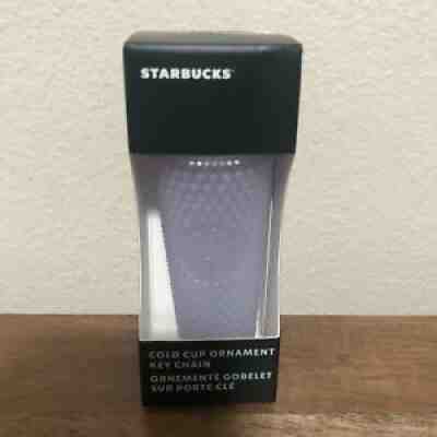 2021 Starbucks Holiday Icy Lilac Ornament Keychain Studded Mini Tumbler - Sold on eBay Nov 09, 2021 for $21.50