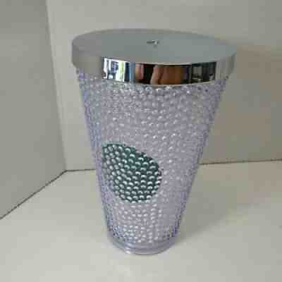2014 STARBUCKS Cold Cup Pebble Studded Green Dot Grande 16 oz TumblerÂ No Straw - Sold on eBay Oct 01, 2021 for $12.50