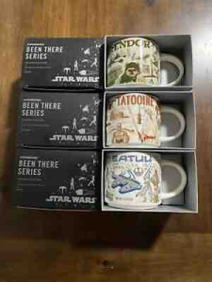 [Set of 3] Star Wars Starbucks Been There Series Mug Tatooine, Batuu & Endor â??21 - Sold on eBay Nov 03, 2021 for $119.99